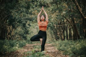 tree yoga pose