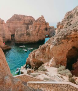 portugal coastline yoga