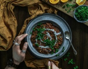 slowcooker red lentil dahl recipe