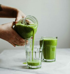 avocado green vegan smoothie