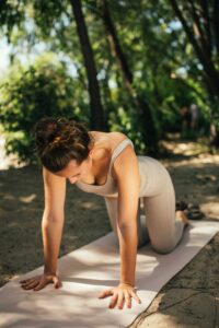 cow yoga pose