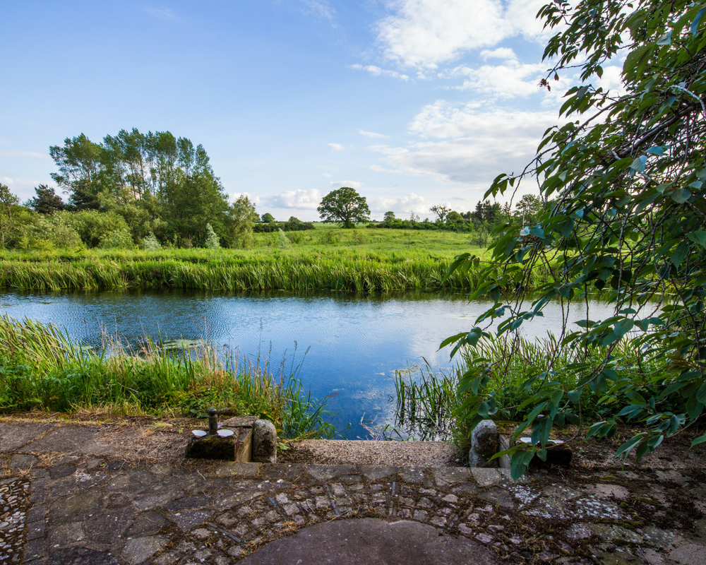 countryside and lake - august bank holiday yoga retreat norfolk