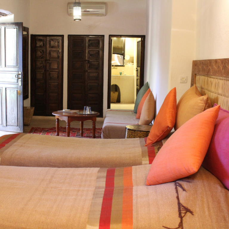 twin room yoga holiday marrakech