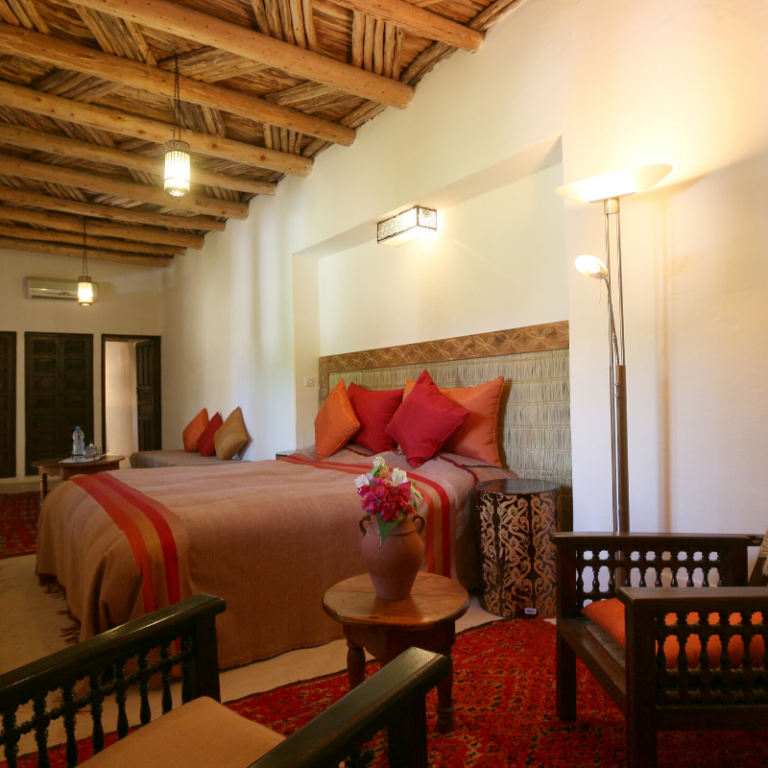 double bedroom yoga holiday Marrakech