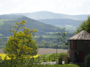 hiking yoga holiday Brecon Beacons