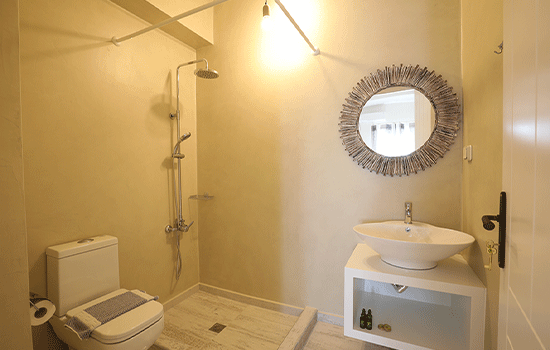bathroom santorini