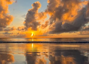 kenya safari beach yoga adventure sunset