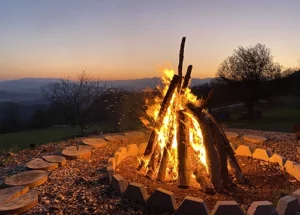 outdoor fire pit