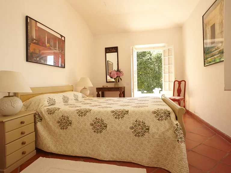 double room with outdoor view